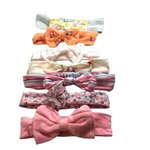 Baby Toddler Girls Headbands Mixed Lot of 7 Multicolored